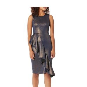 Rachel Rachel Roy Women's Plus Size Augustine Dress Cadet Combo NWOT Size 20W